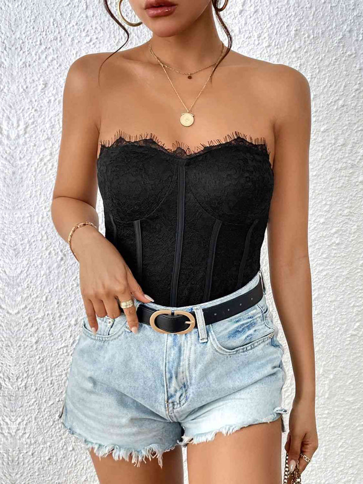 Stilla | Sweetheart Neck Bodysuit
