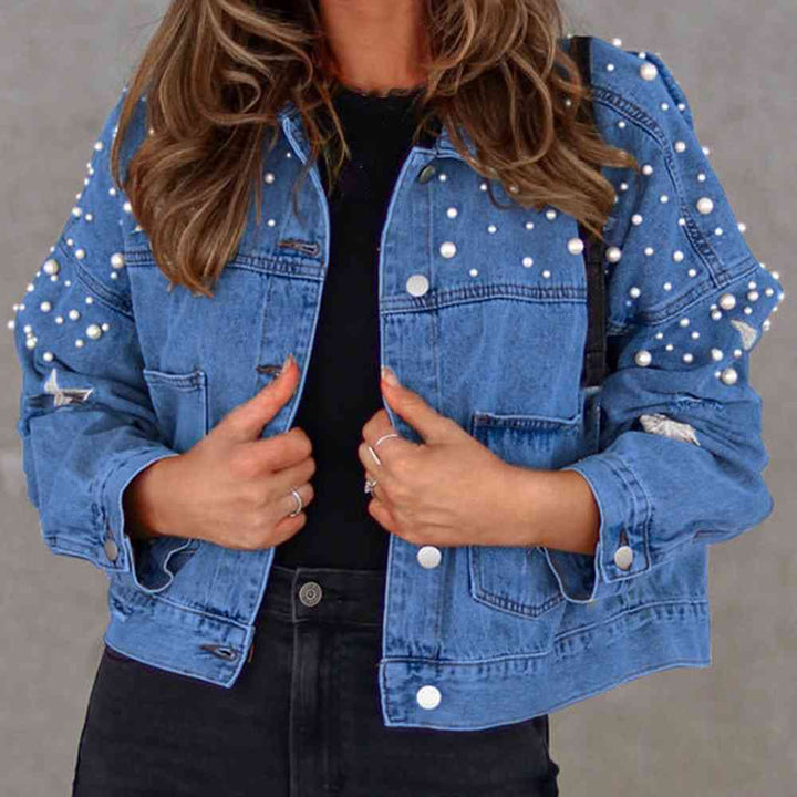 Stilla | Detail Denim Jakke