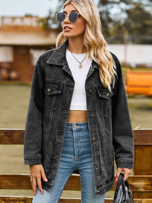 Stilla | Denimjakke Med Lommer