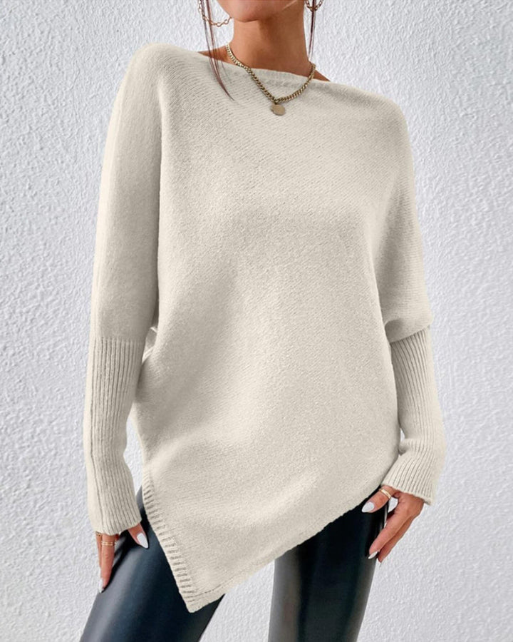 Stilla | Bluse med Uregelmæssig Kant