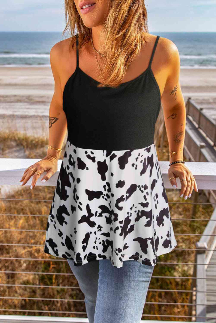 Stilla | Print Farveblok Cami