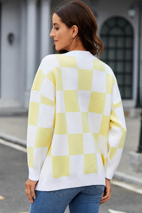 Stilla | Knap-op Dropped Shoulder Cardigan
