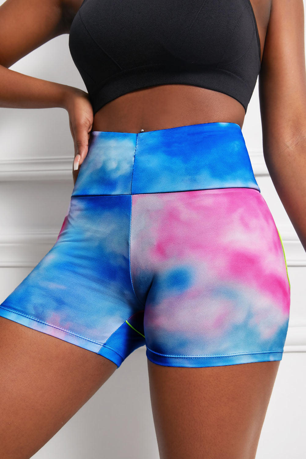 Stilla | Taljehøj Høj Talje Yoga Shorts