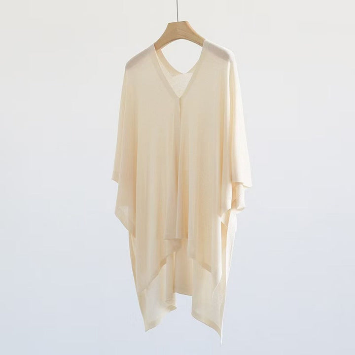 Stilla | Strikket Tørklæde med Knude til Damer