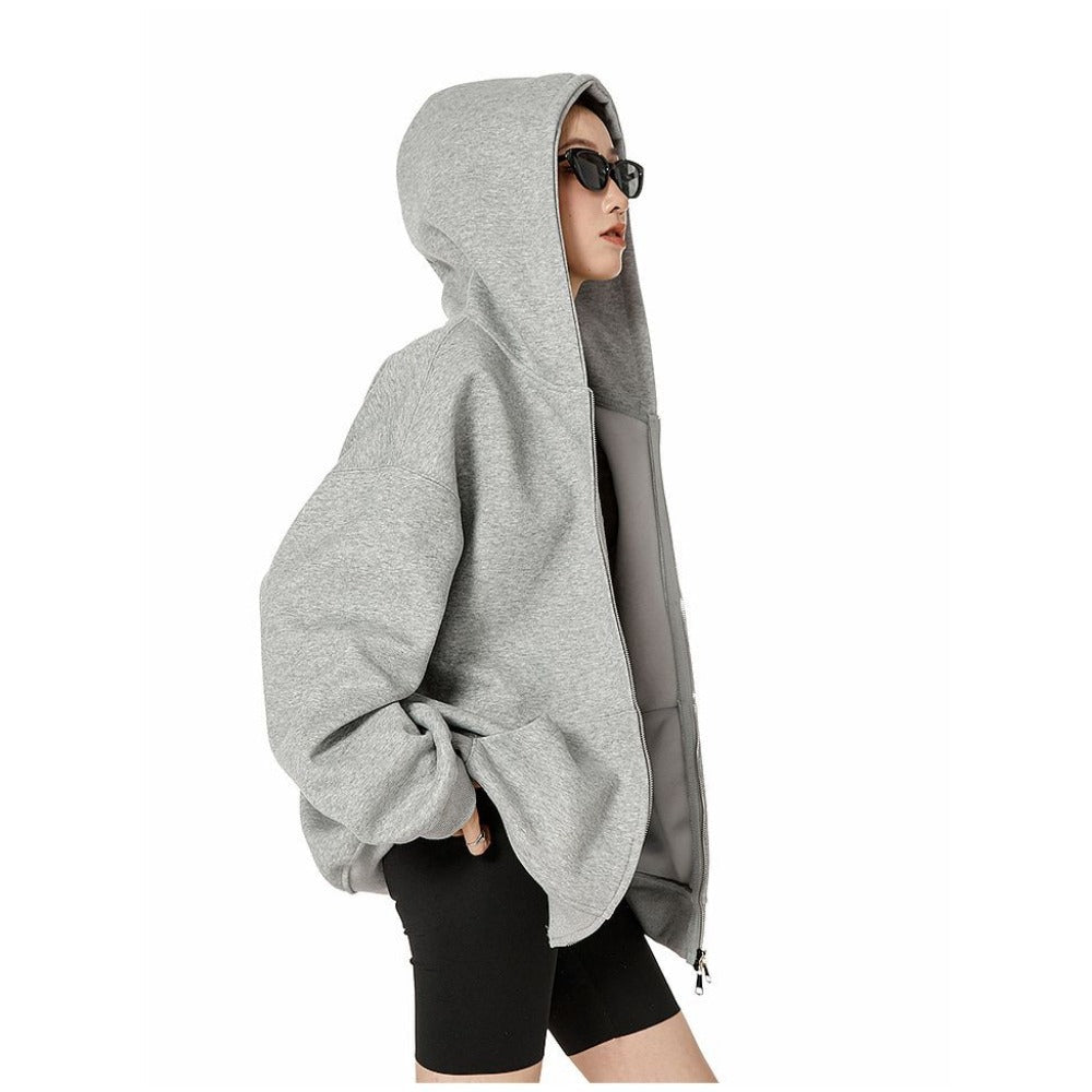 Stilla | Hoodie med Lynlås til Damer