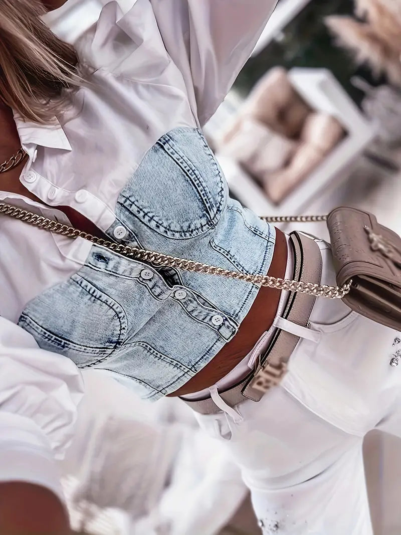 Stilla | Elegant bomuldsbluse