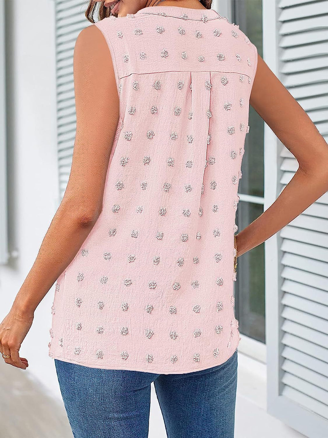 Stilla | Dot Notched Tank