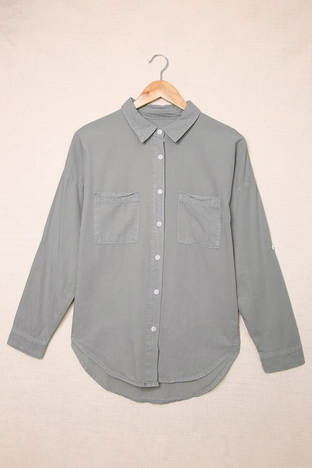 Stilla | Knap-op Krave Denim Top