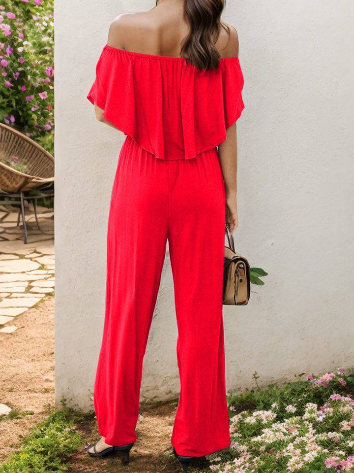 Stilla | Skulder Bred Ben Jumpsuit