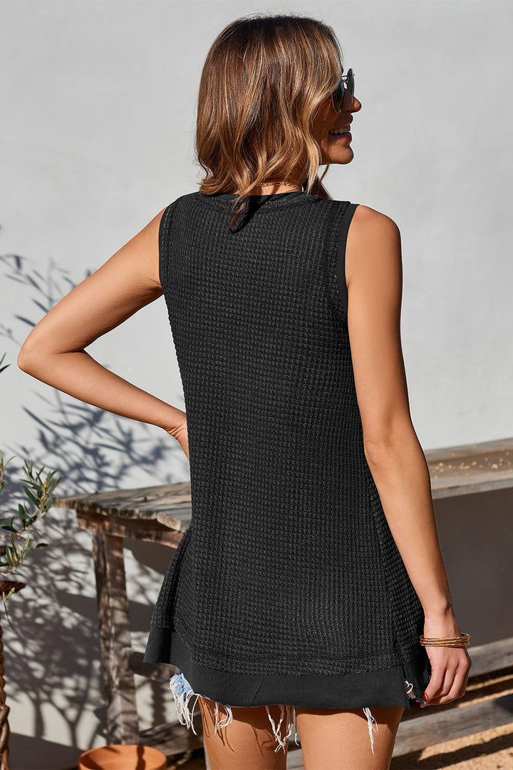 Stilla | Strikket Bred Strop Tank