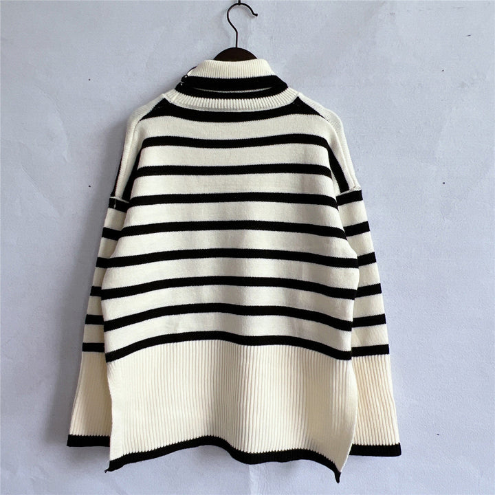 Stilla | Turtleneck Flare Sleeve Sweater