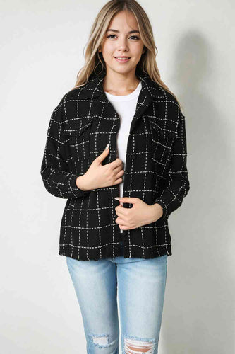 Stilla | Raw Hem Jacket Med Lommer