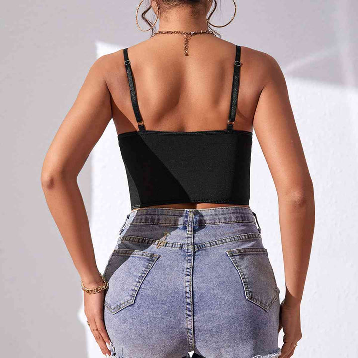 Stilla | Hals Blonde Detalje Cami