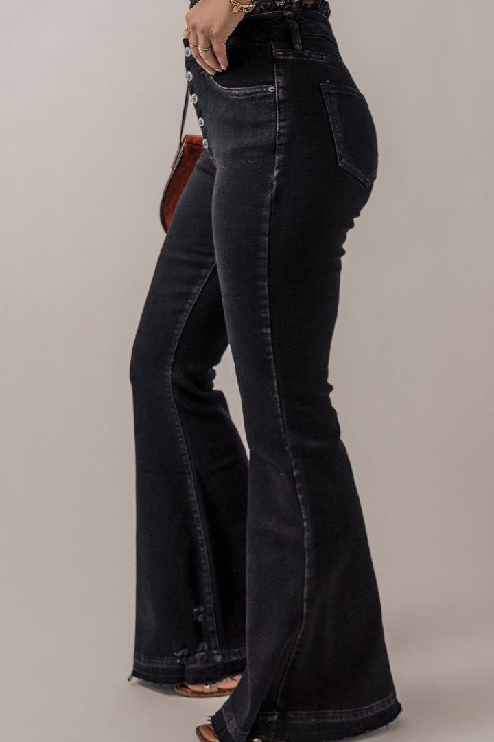 Stilla | Fly Flare Jeans med Lommer