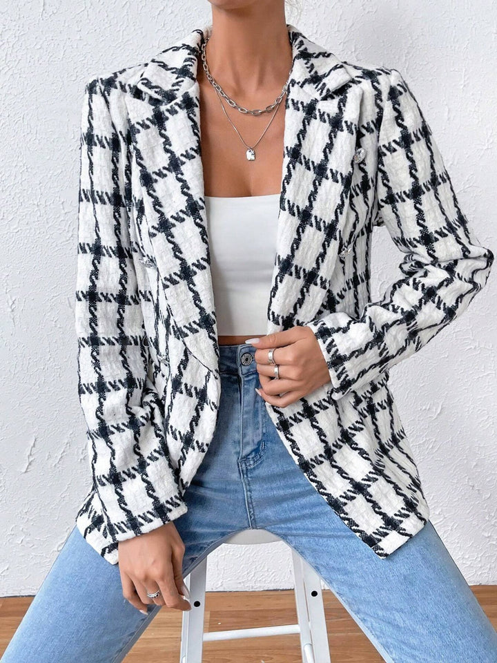 Stilla | Blazer Med Lange Ærmer og Reverskrave Samt Lommer