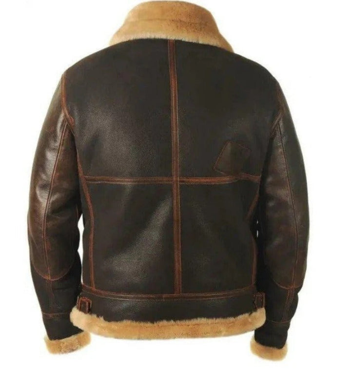 Stilla | Flyverjakke Vintage Stil Vinterjakke - Klassisk Pilotjakke til Efterår og Vinter