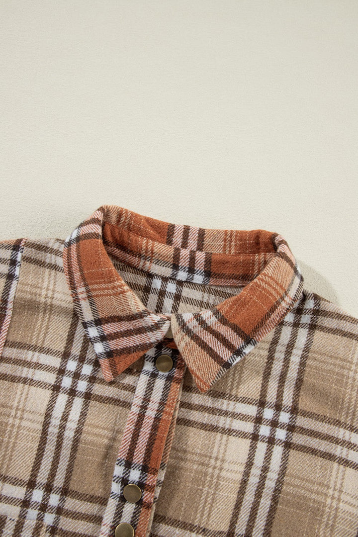 Stilla | Snap Down Dropped Shoulder Shacket
