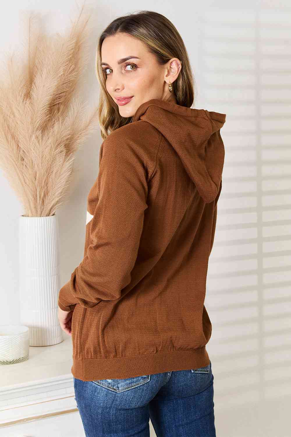 Stilla | Full Size Stjerne Grafik Huooded Sweater