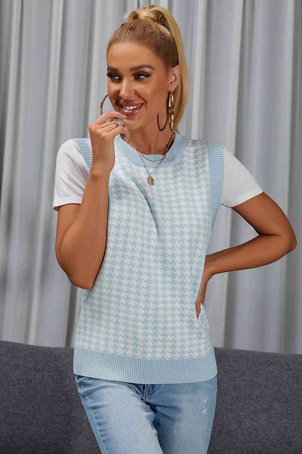 Stilla | Rund Hals Sweatervest