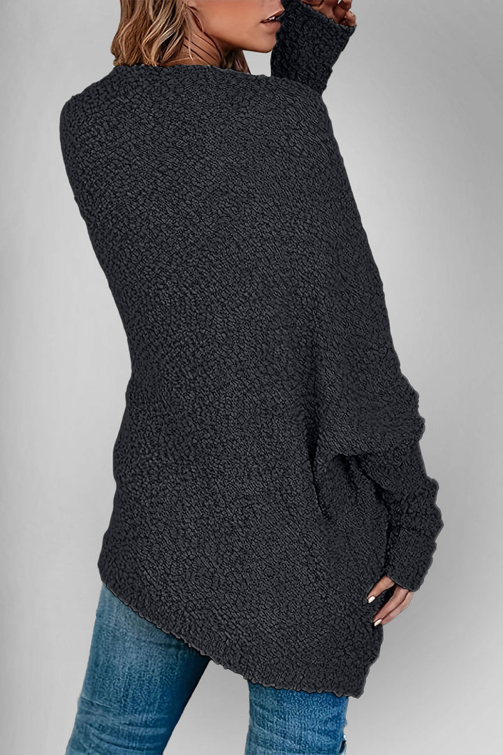 Stilla | Tag Lomme Åben Front Langærmet Cardigan