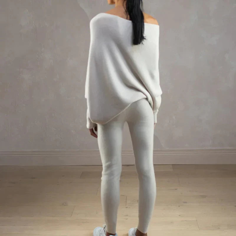 Stilla | Asymmetrisk draperet sweater
