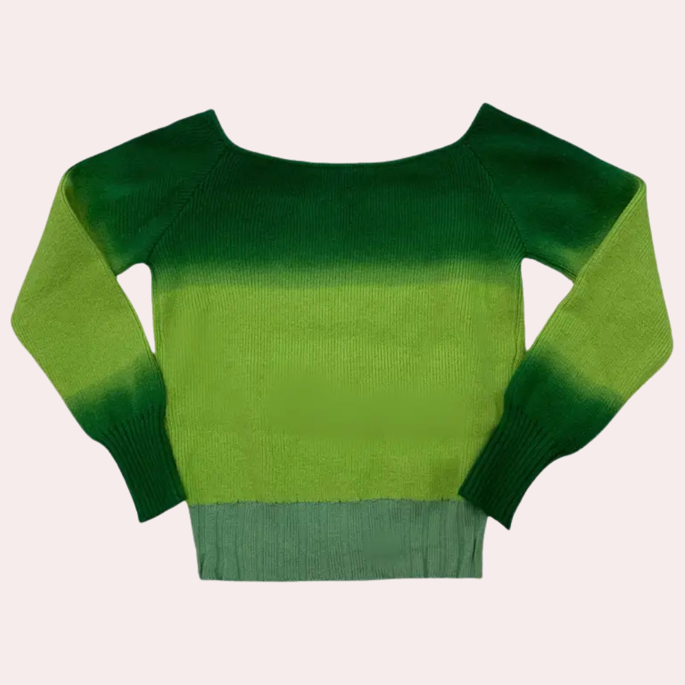 Stilla | Strikket Off-Shoulder Cardigan til Kvinder