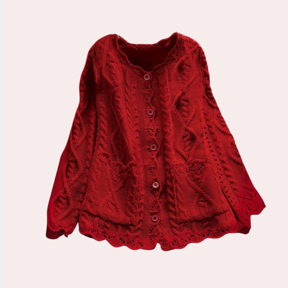 Stilla | Klassisk Strikket Cardigan til Kvinder