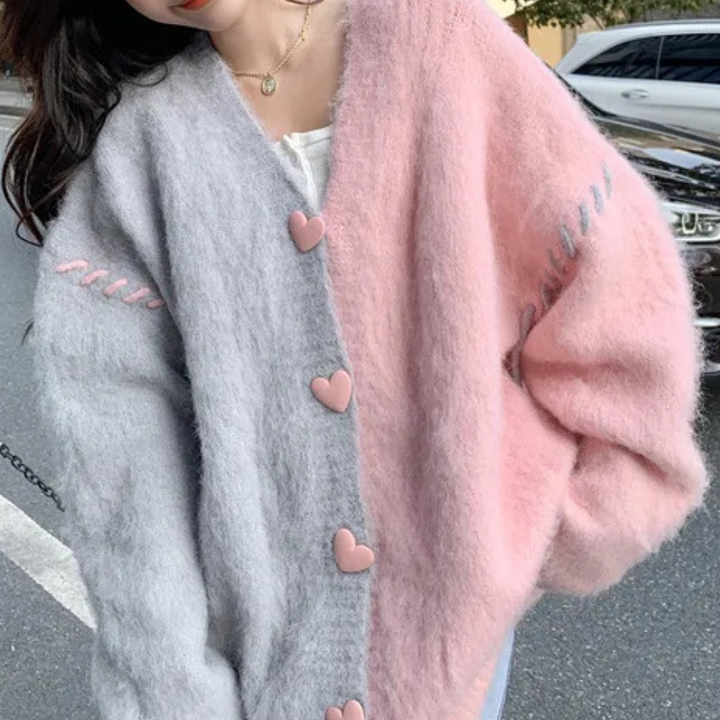 Stilla | V-Hals Cardigan til Kvinder