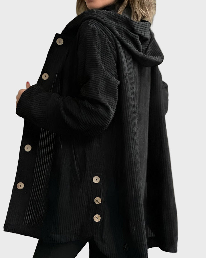 Stilla | Jakke med Hætte og Knapper