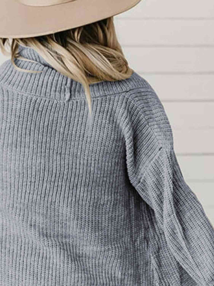 Stilla | Lav Åben Front Cardigan Med Lommer