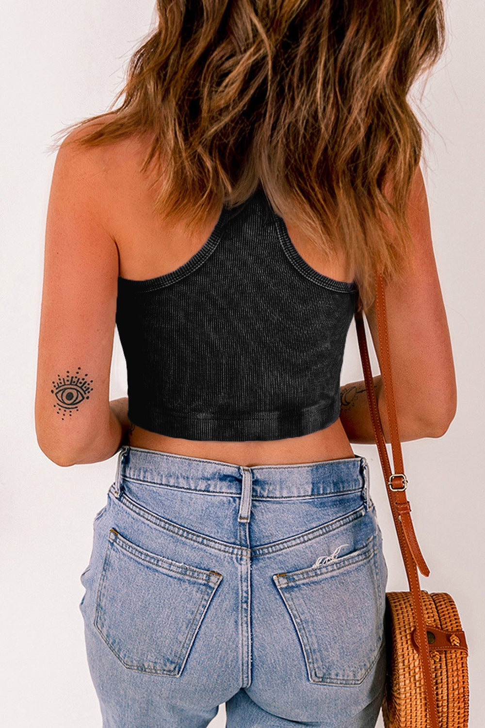 Stilla | V Hals Racerback Tank