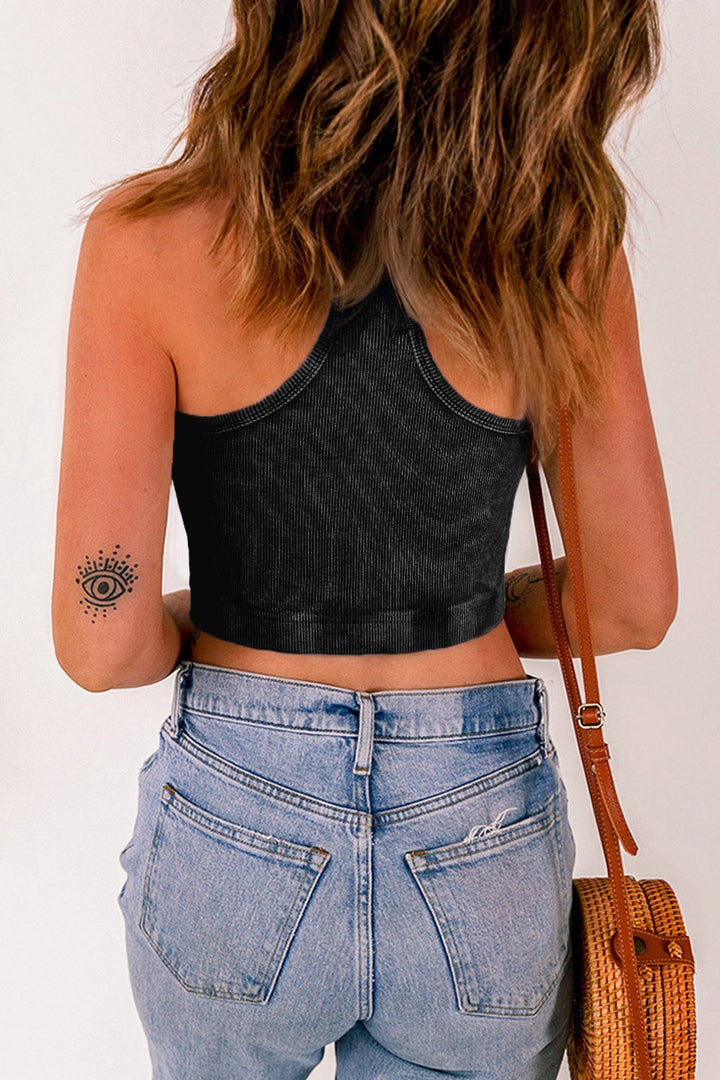 Stilla | V Hals Racerback Tank