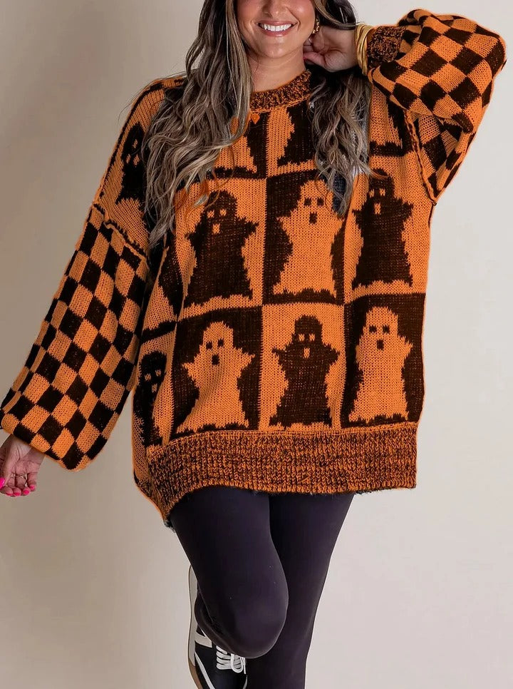 Stilla | Halloween Ternet Strik Sweater