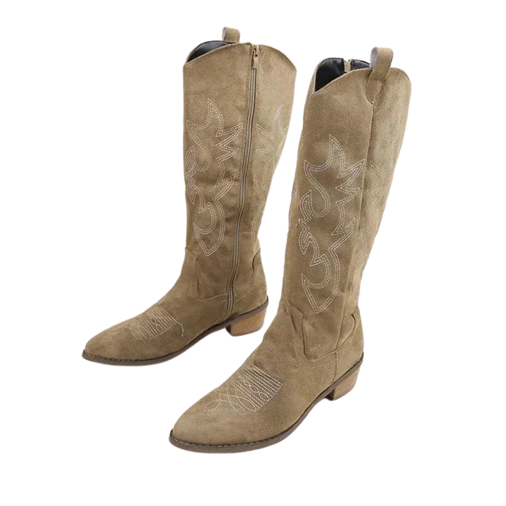 Stilla | Cowgirl-Støvler med Høj Kvalitet Og Komfort