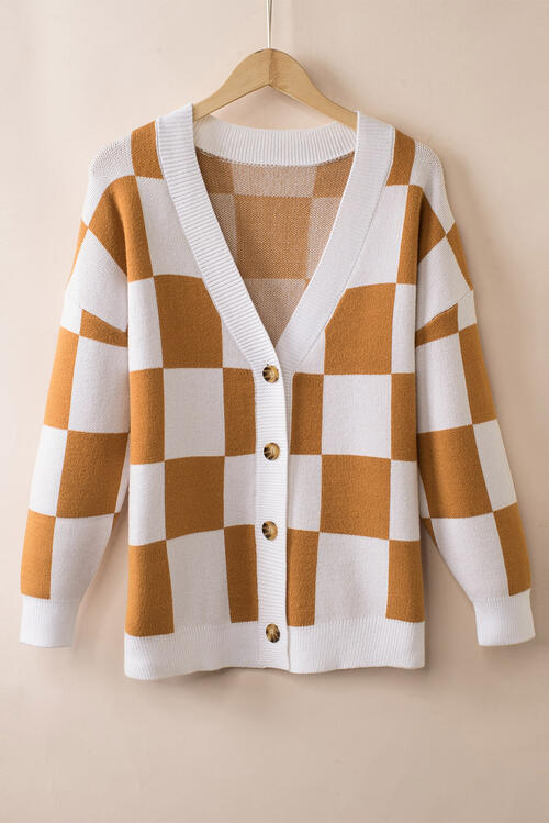 Stilla | Knap-op Dropped Shoulder Cardigan