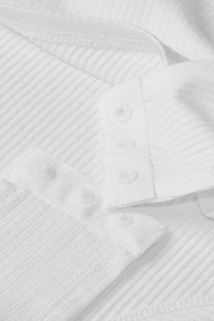 Stilla | Ruffle Trim Ærmeløs Bodysuit