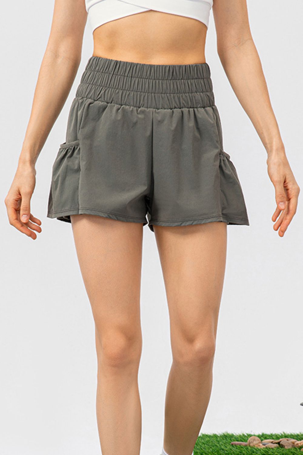Stilla | Talje Lomme Active Shorts