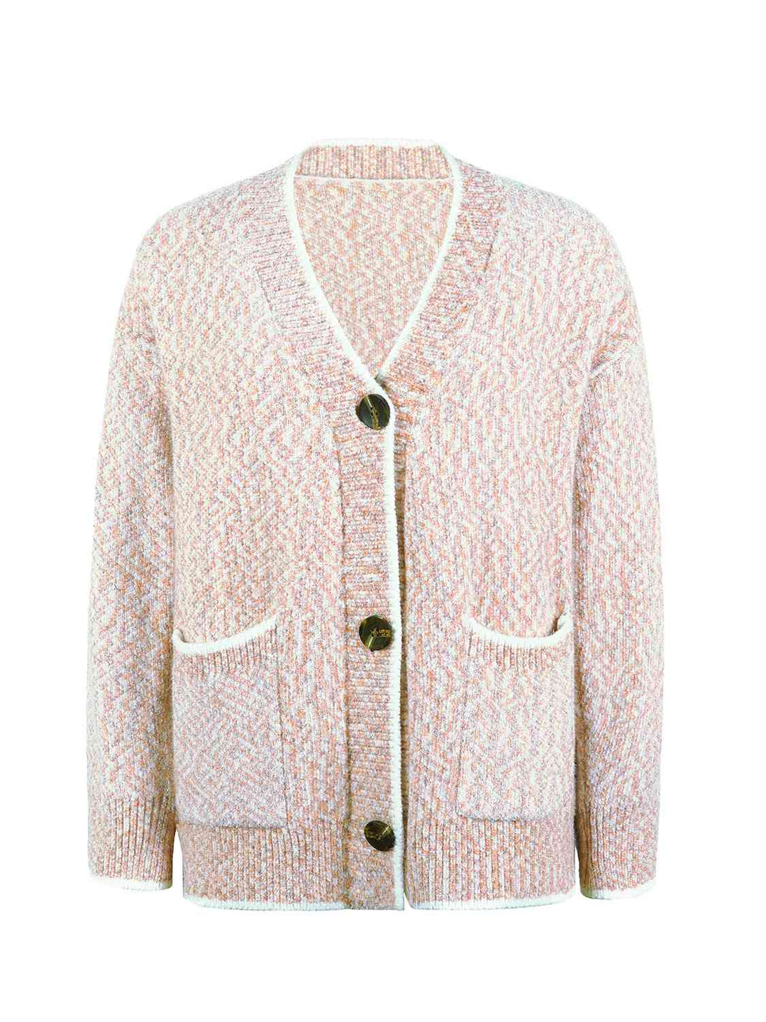 Stilla | Down V-hals Cardigan Med Lommer