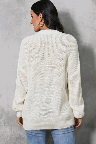 Stilla | Broderi Langærmet Sweater