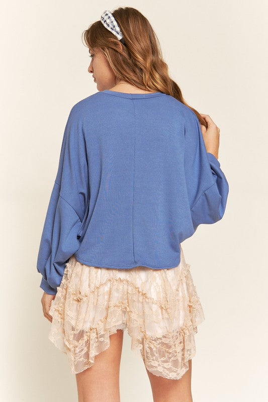 Stilla | Batwing Ærme Top