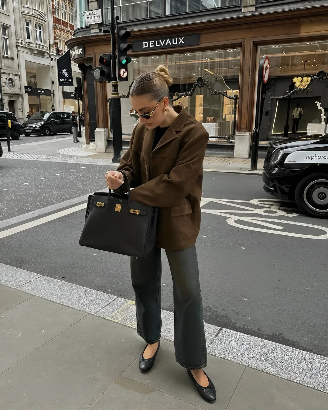 Stilla | Klassisk Wildleder Blazer til Kvinder