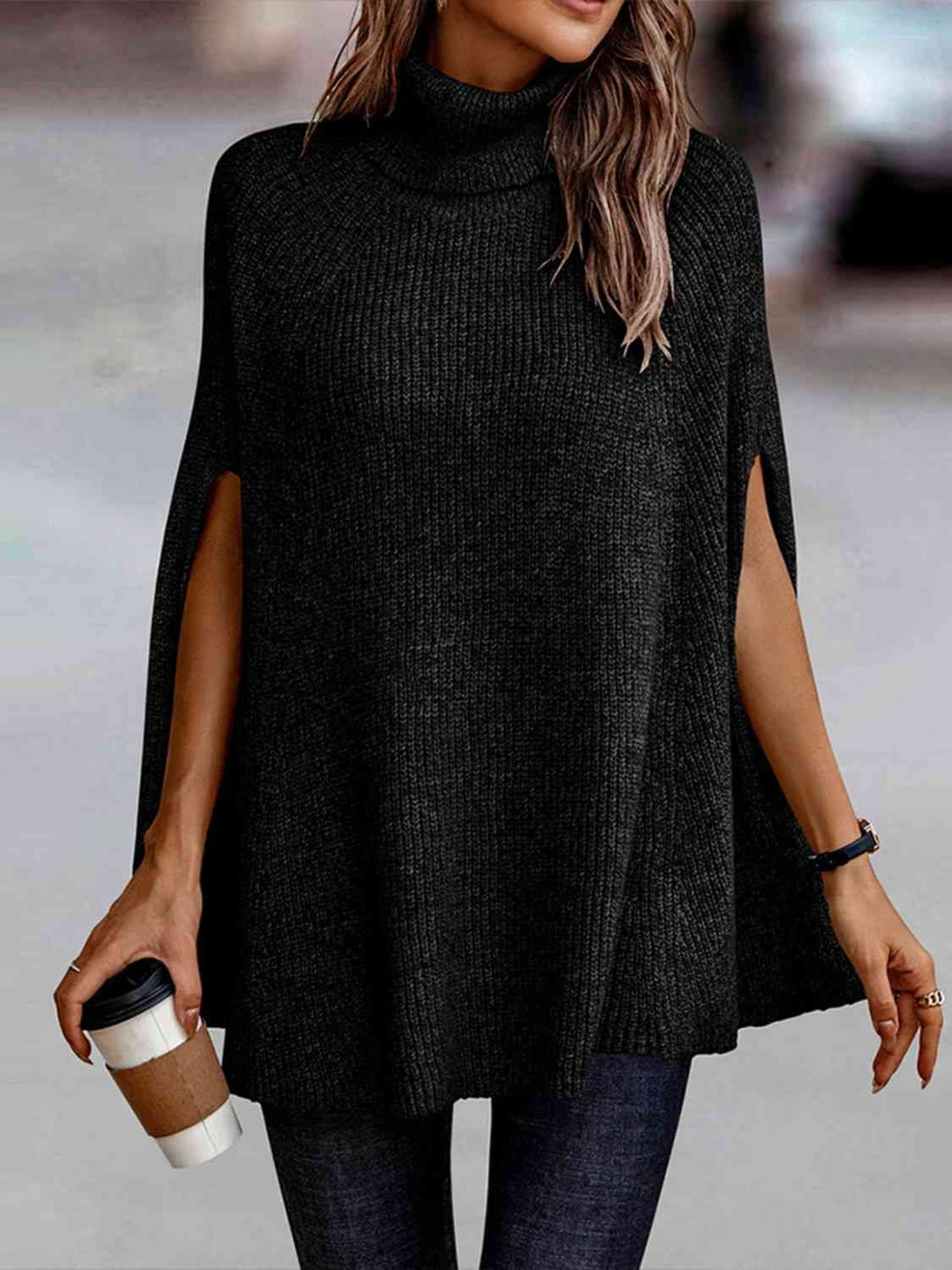 Stilla | Dolman Ærme Poncho