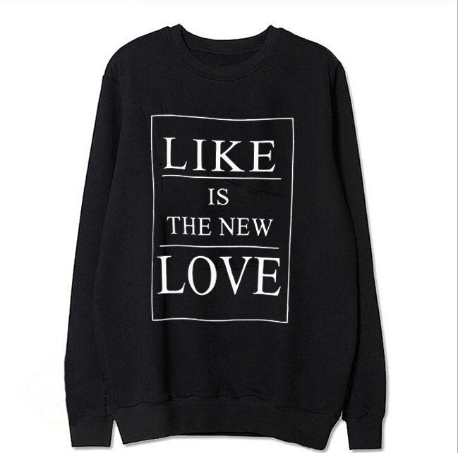 Kvinders sweatshirt med kreativ skrift og afslappet pasform Stilla