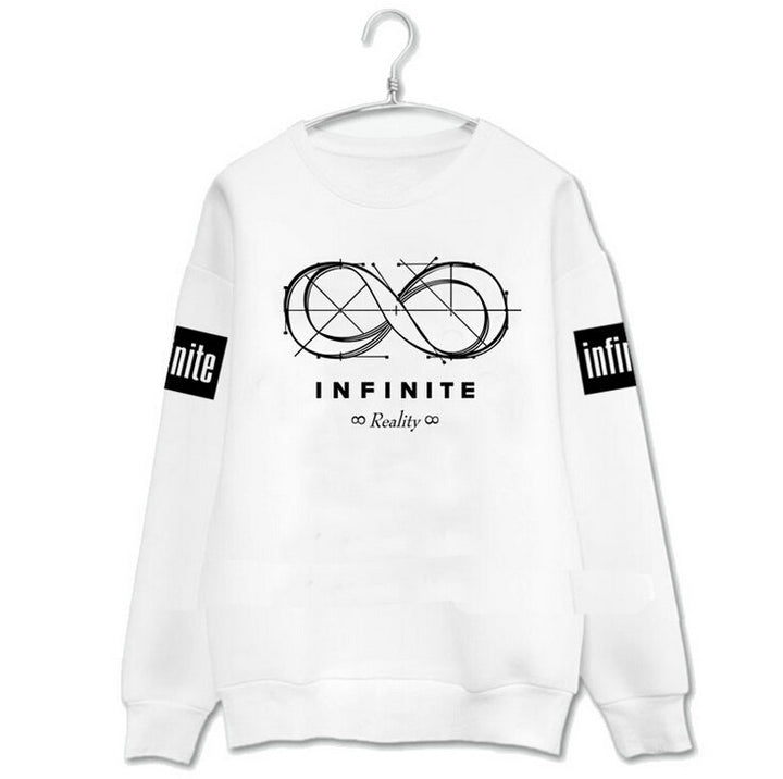 Kvinders sweatshirt med kreativ uendelighedsløjfe design og behagelig pasform Stilla