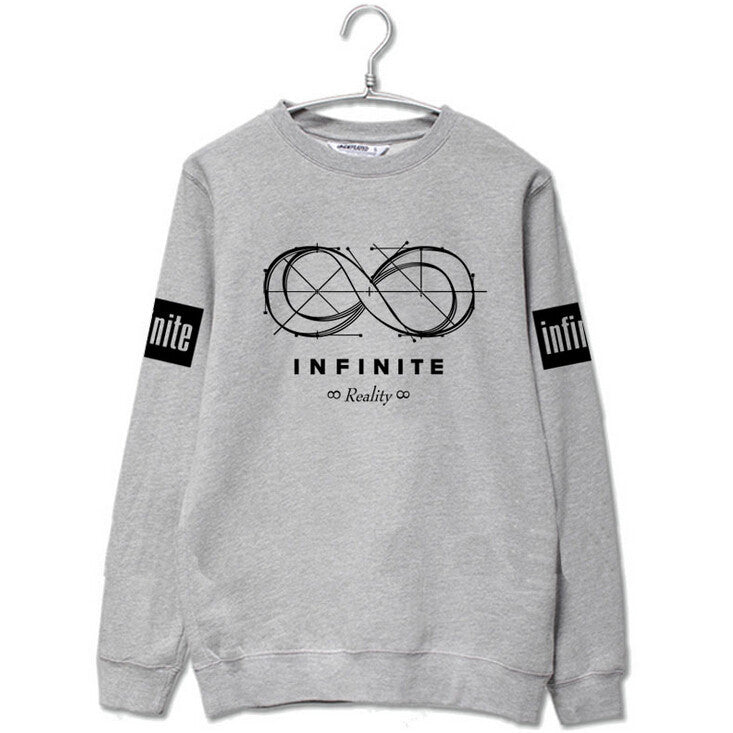 Kvinders sweatshirt med kreativ uendelighedsløjfe design og behagelig pasform Stilla