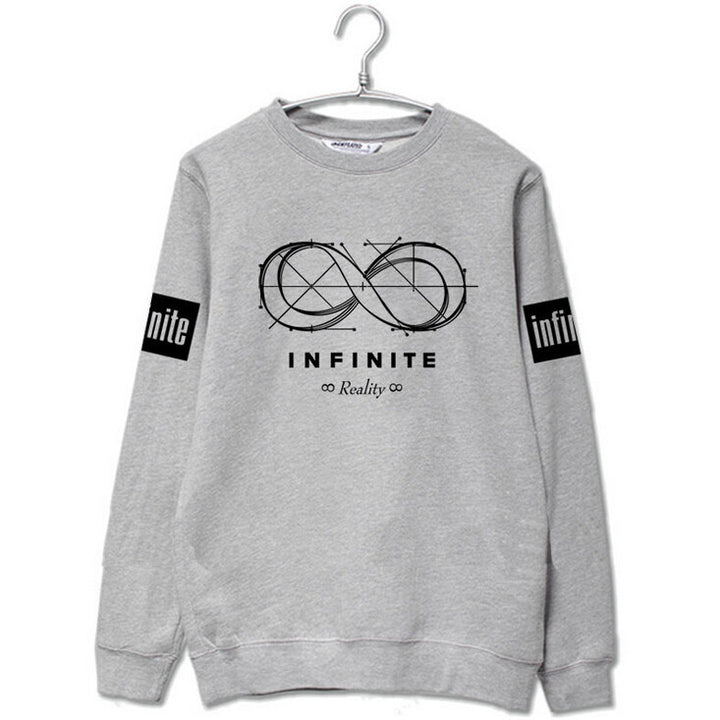 Kvinders sweatshirt med kreativ uendelighedsløjfe design og behagelig pasform Stilla