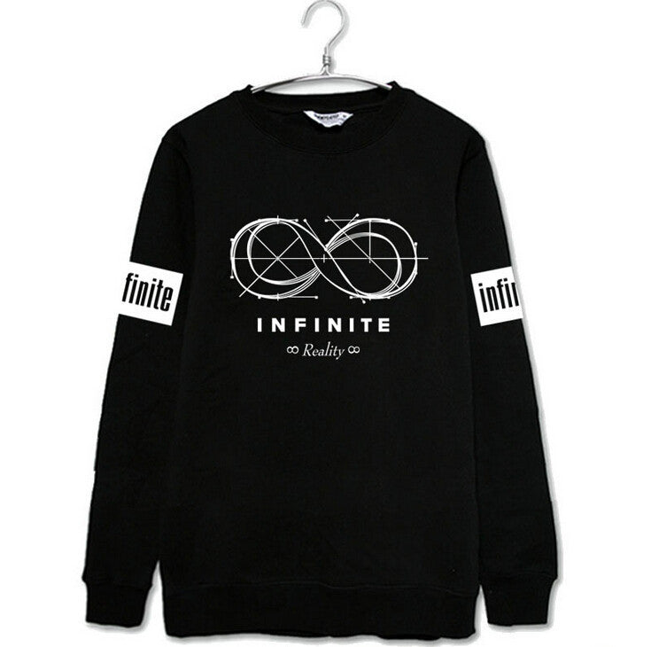 Kvinders sweatshirt med kreativ uendelighedsløjfe design og behagelig pasform Stilla