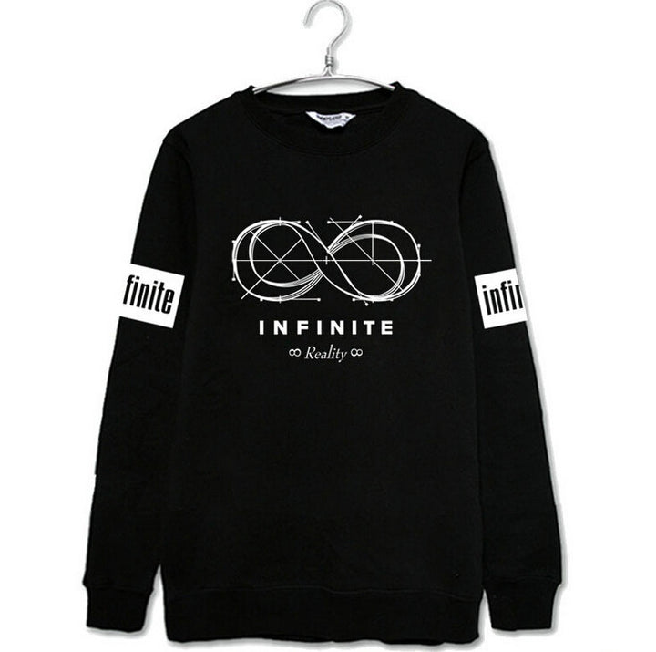 Kvinders sweatshirt med kreativ uendelighedsløjfe design og behagelig pasform Stilla