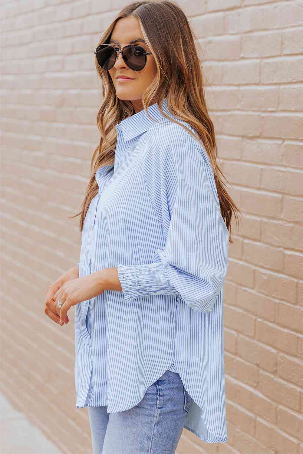Stilla | Lantern Sleeve Krave Skjorte
