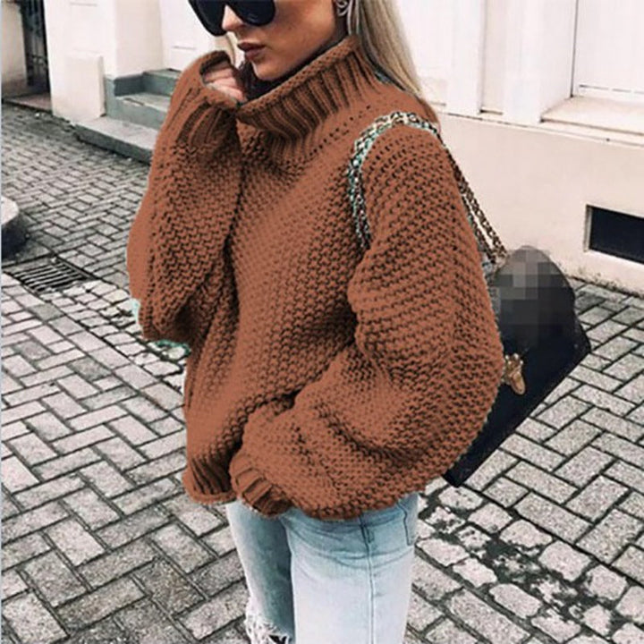 Stilla | Meget Tyk Rullekravesweater